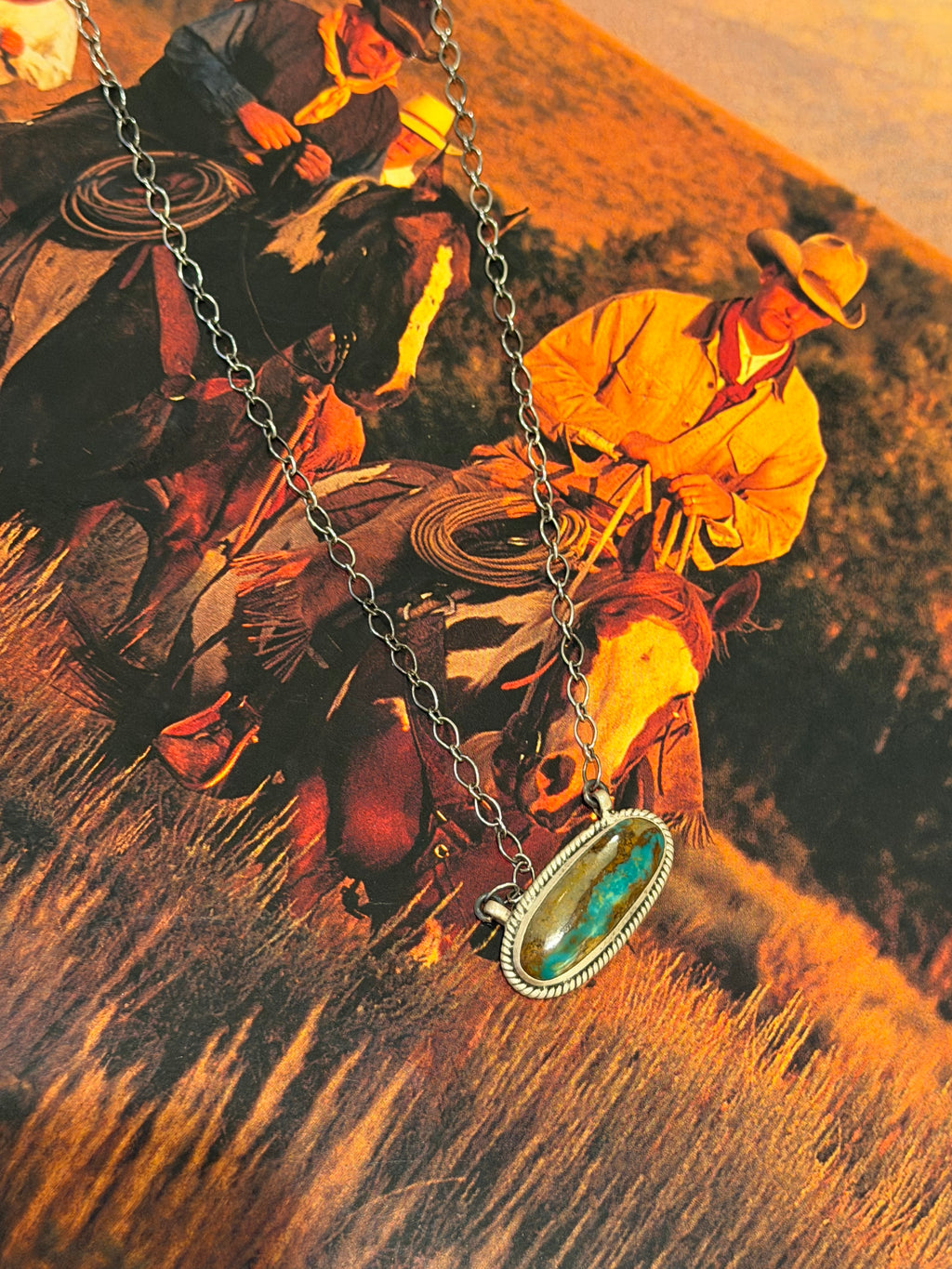 Royson ribbon, necklace, and ring set.