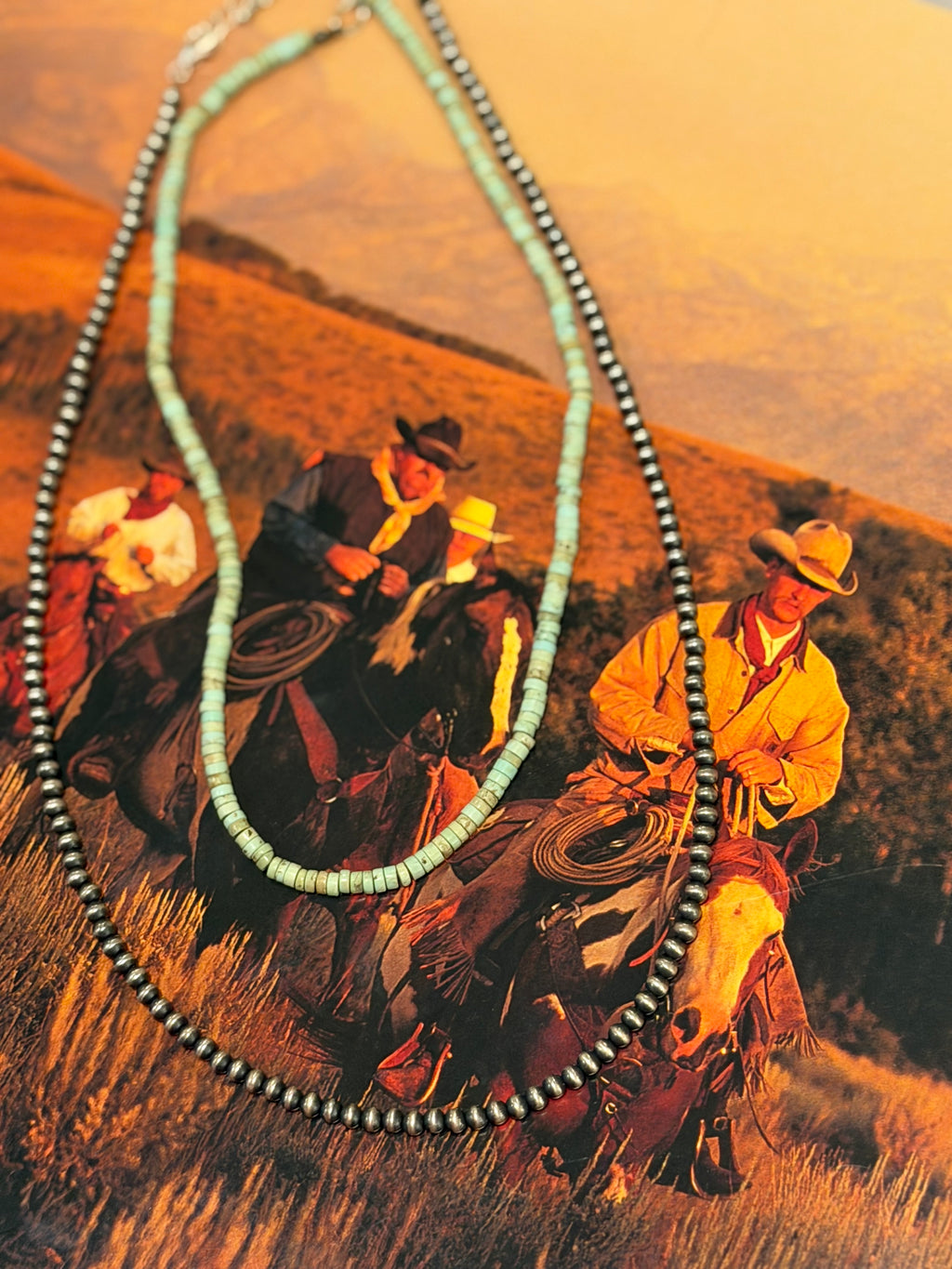 Heshi turquoise necklace