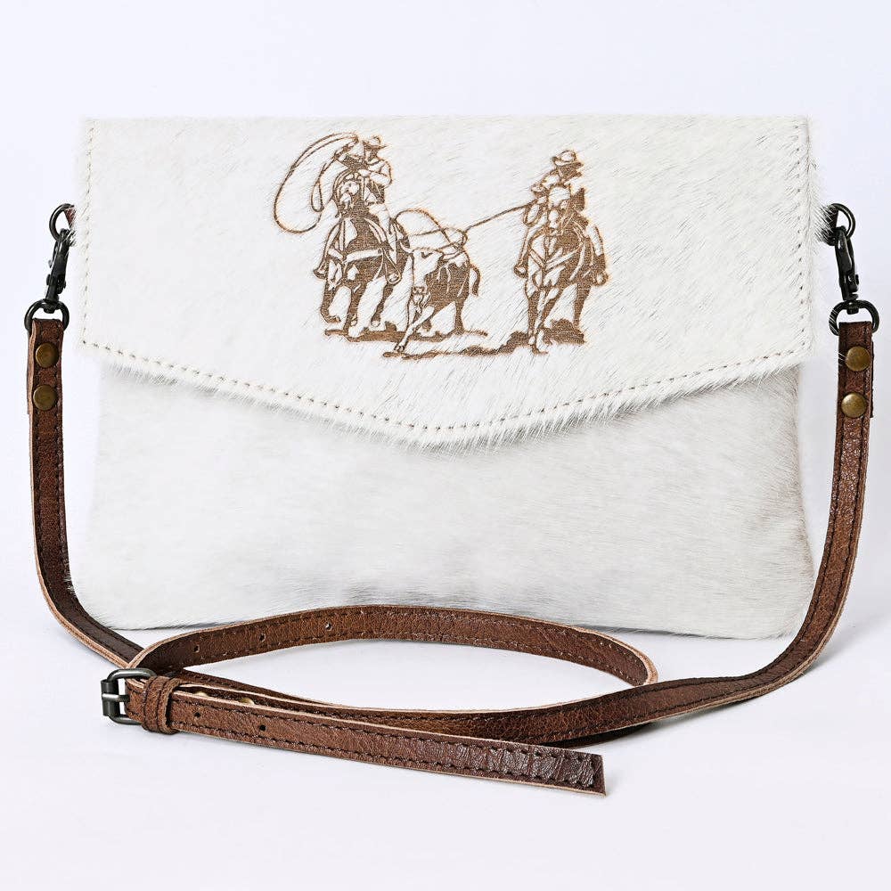 The Sabrina Hair-On Genuine Western Leather Women Bag