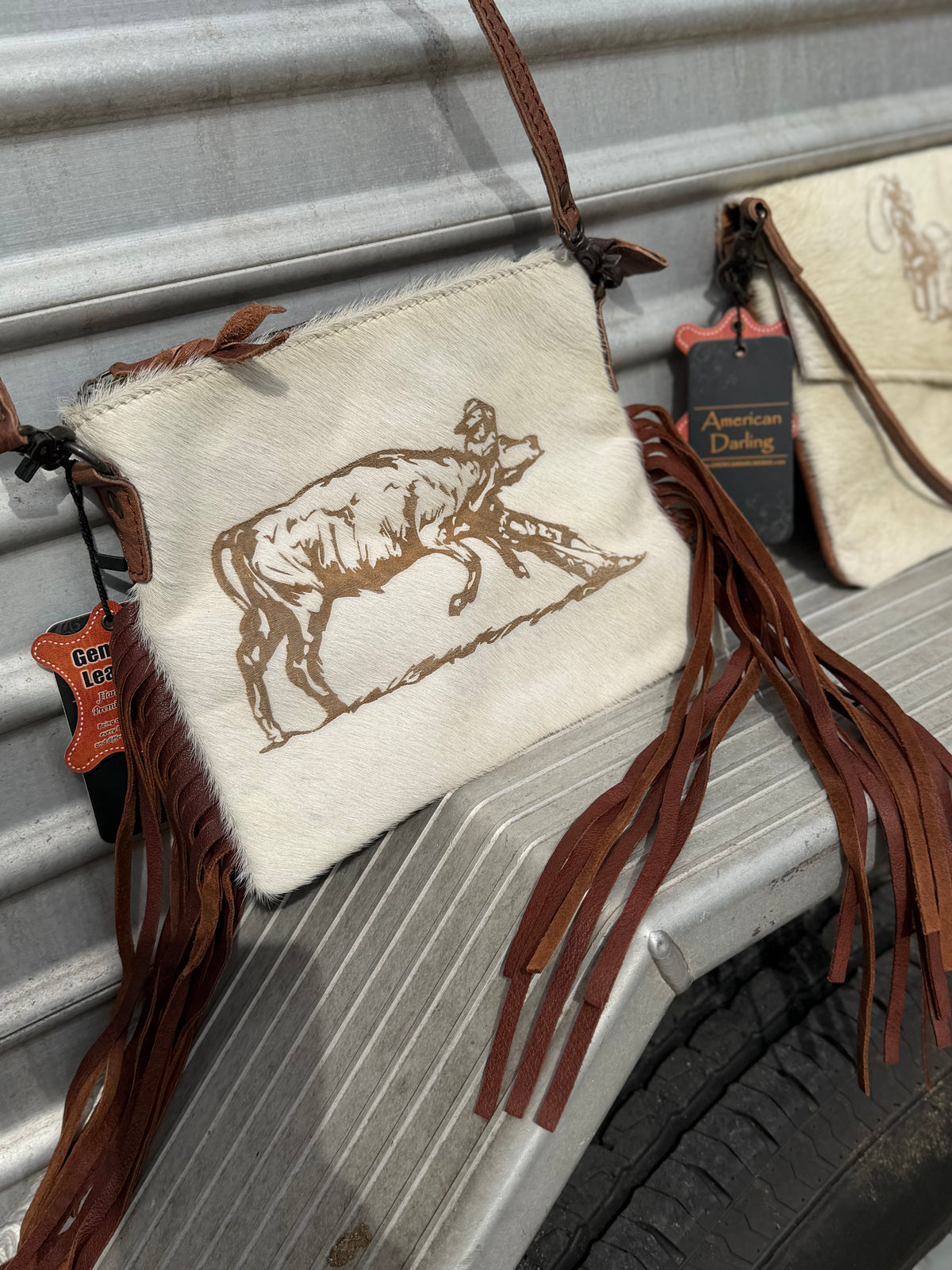 The Luke Crossbody Genuine Western Leather Women Bag