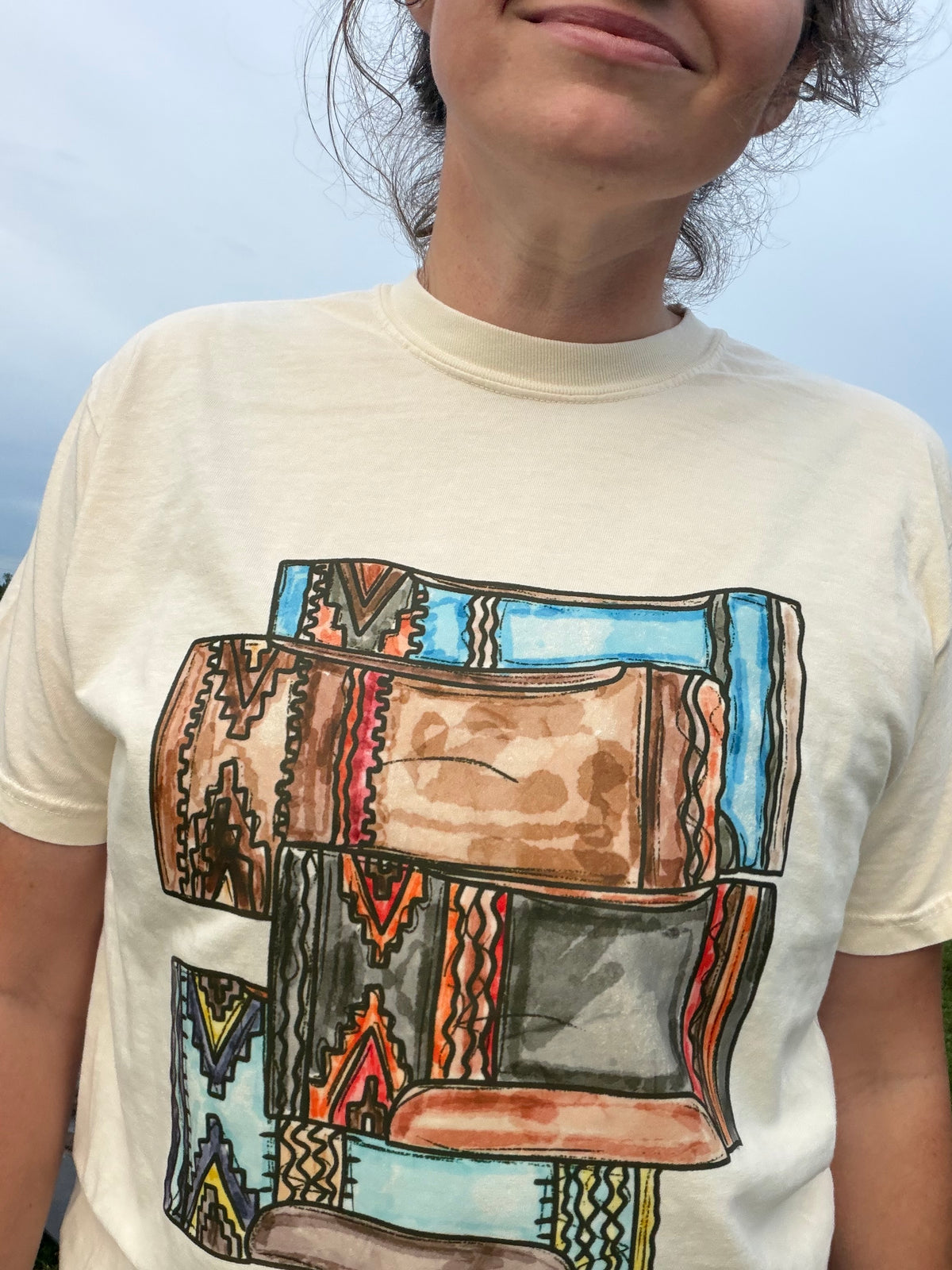 The Tina Graphic Tee comfort colors