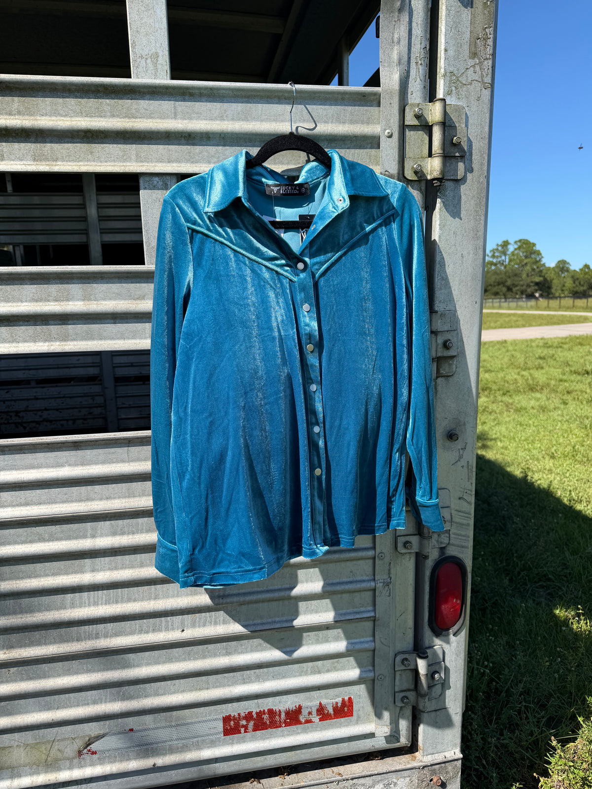 The Jill Velvet Shirt