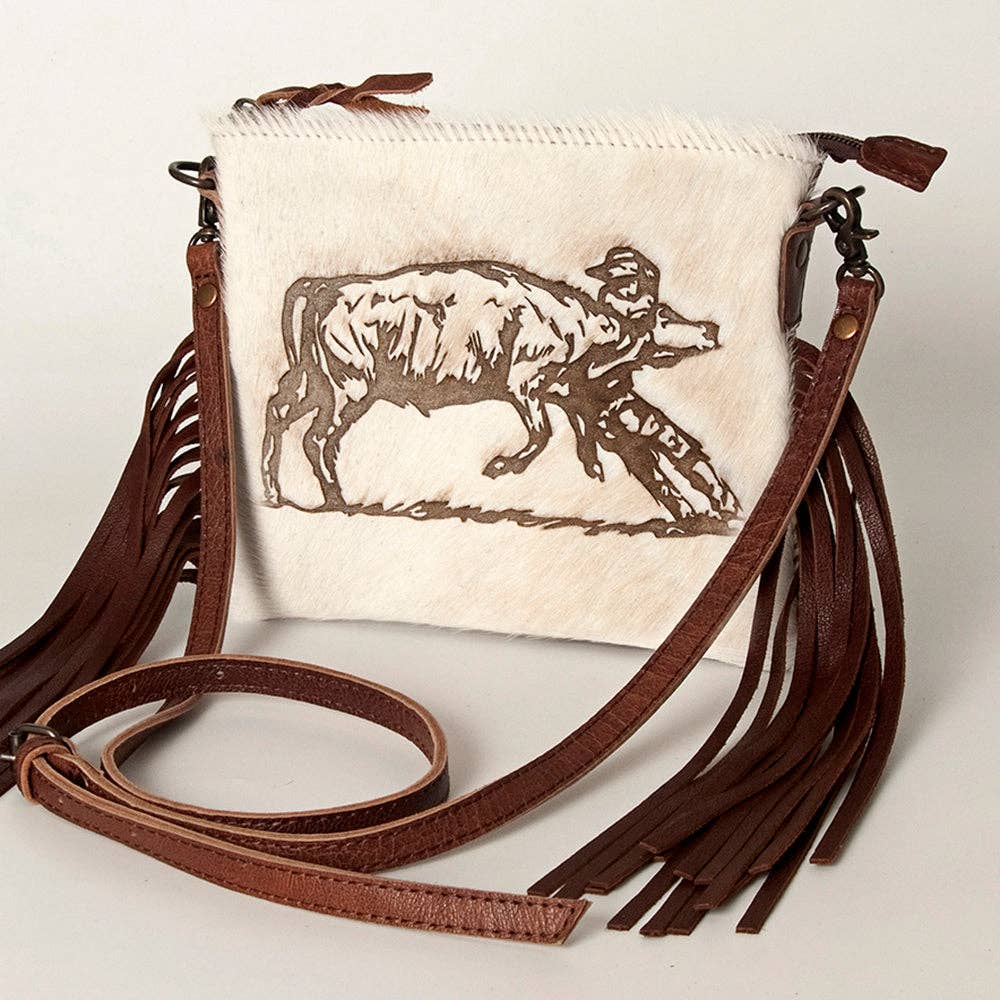 The Luke Crossbody Genuine Western Leather Women Bag