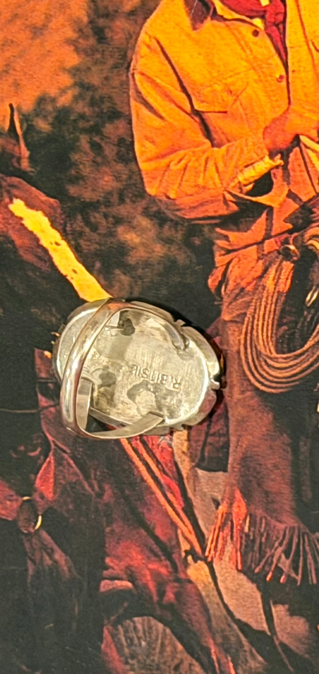 White buffalo ring native