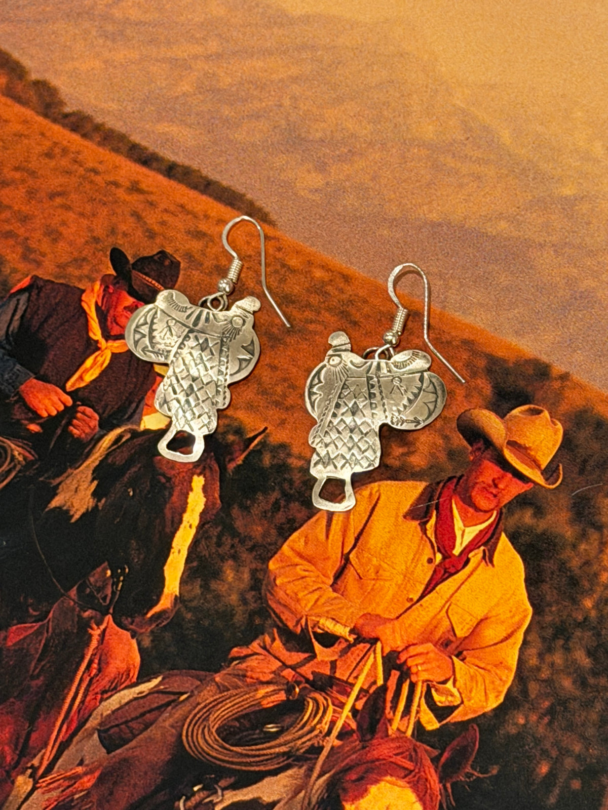 Native Made Saddle earrings