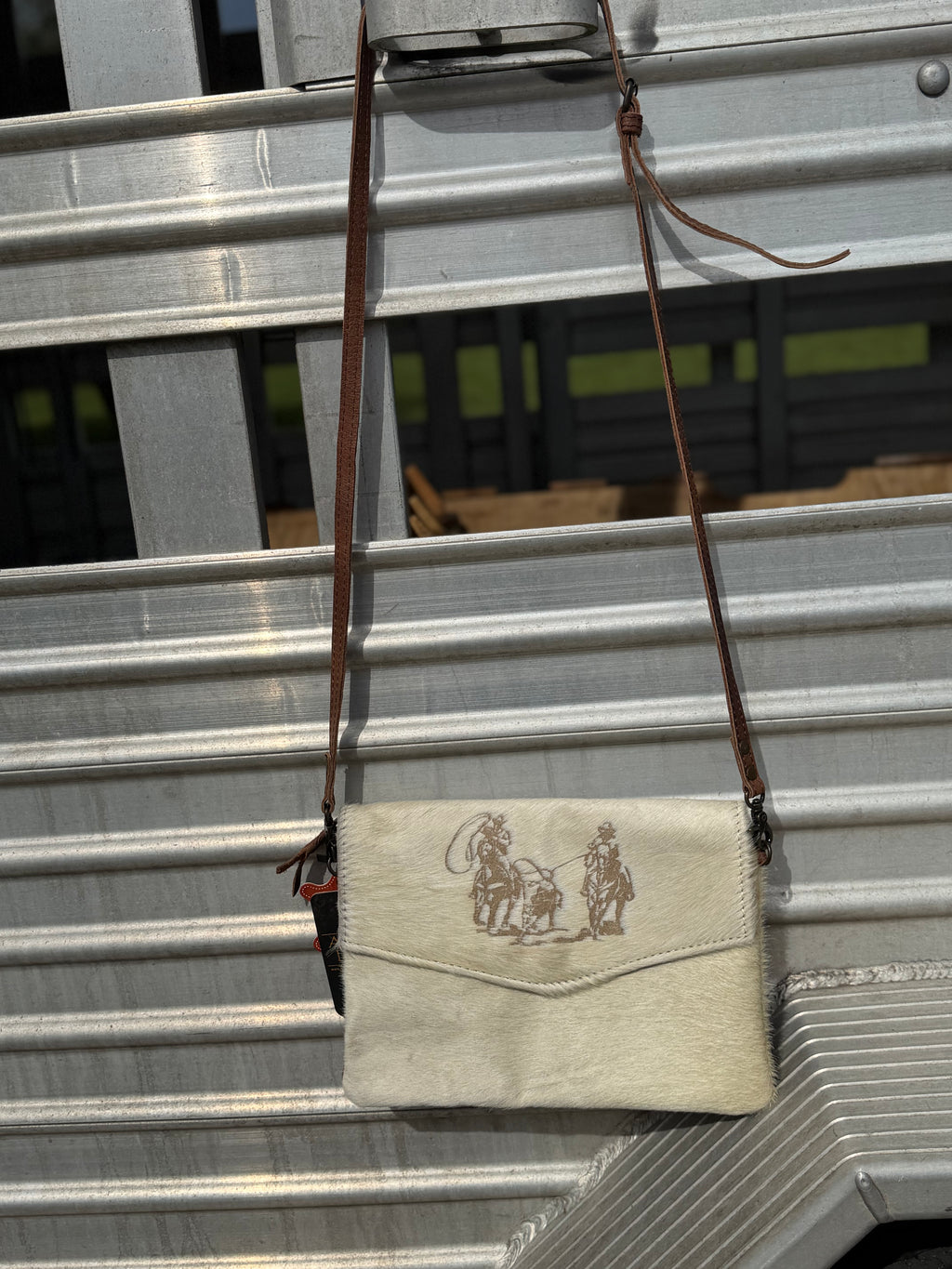 The Sabrina Hair-On Genuine Western Leather Women Bag