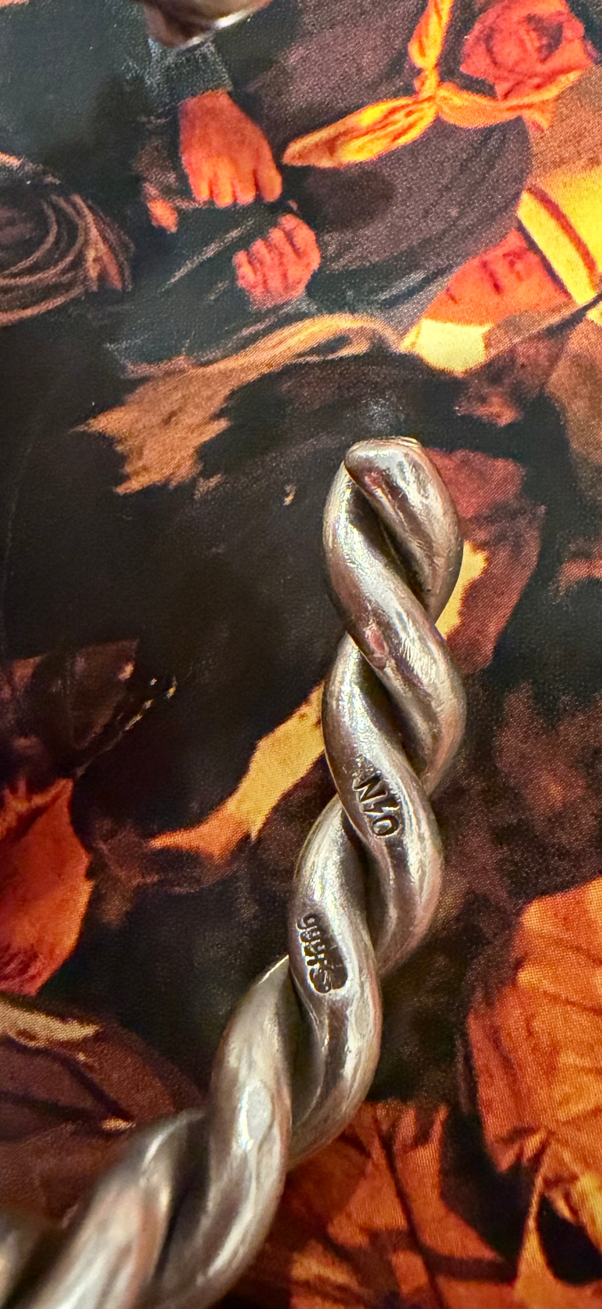 Numi Olive twisted wire cuff