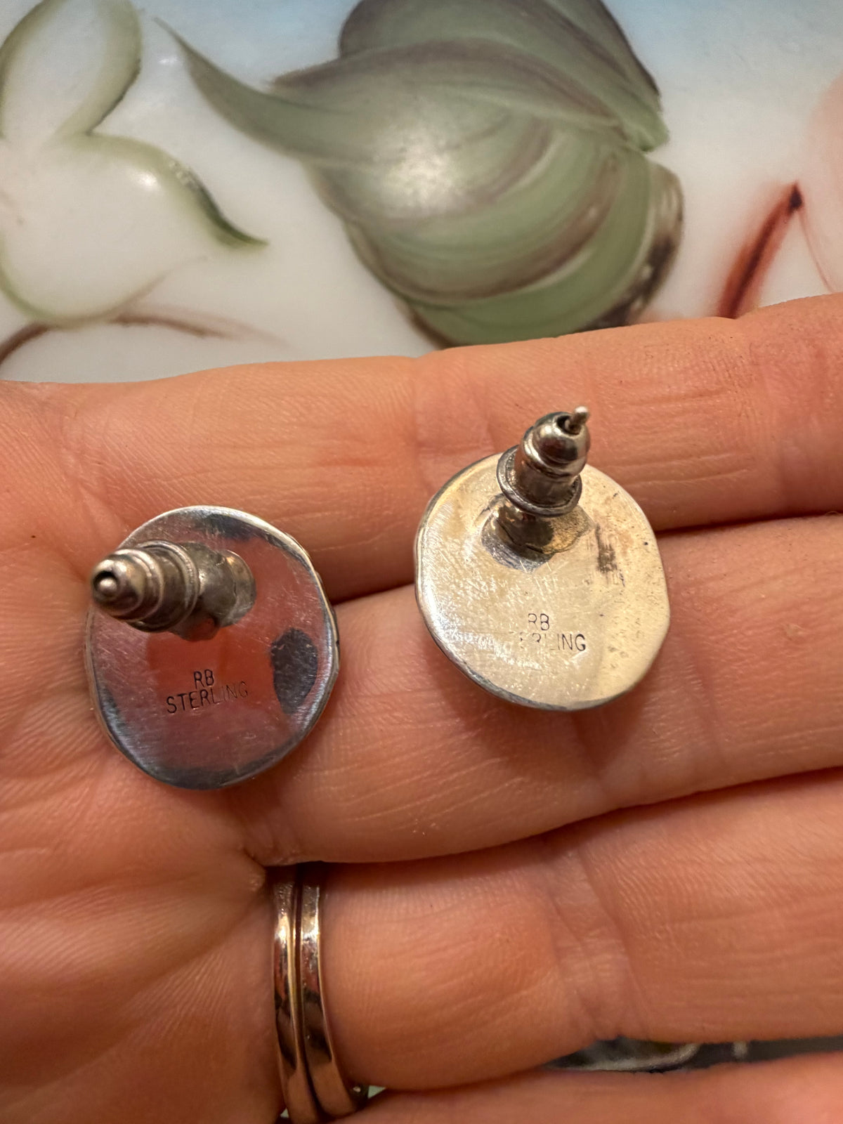 Running Bear Kingman stud earrings