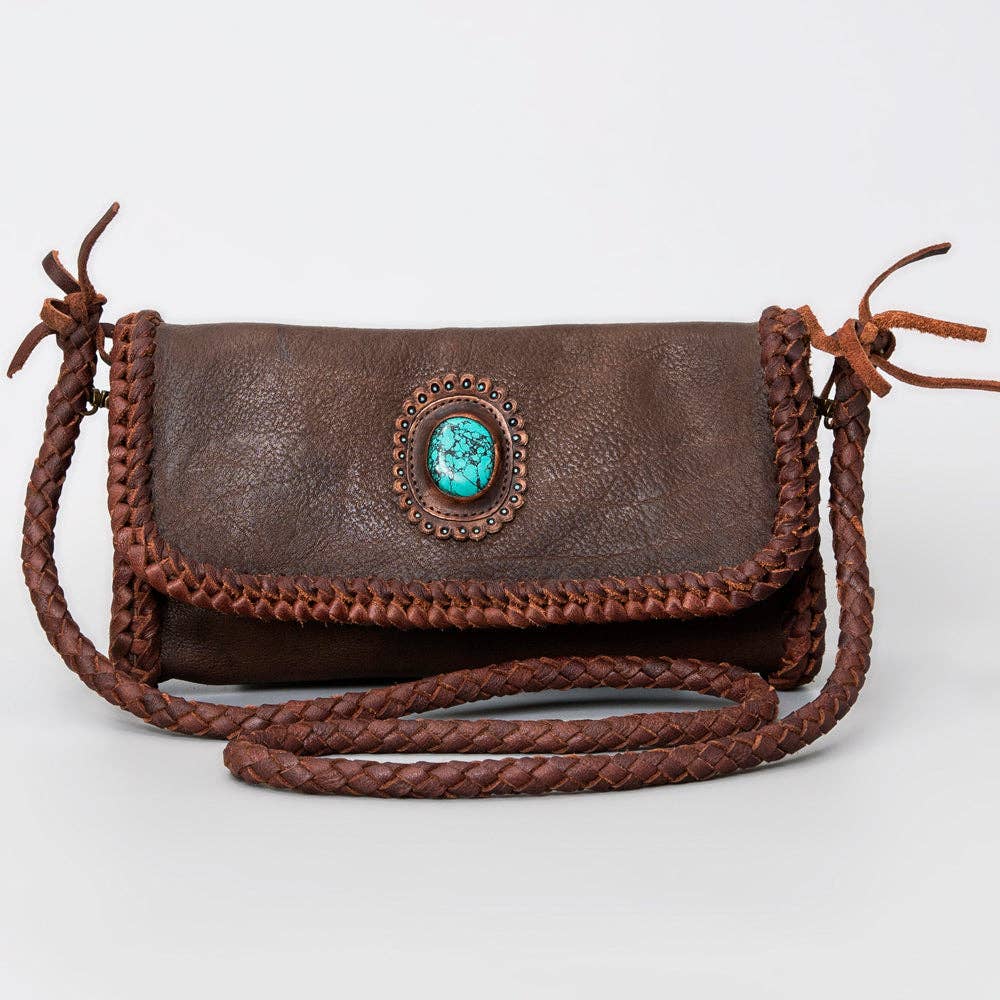 The Ace Wallet Genuine Western Leather Women Bag